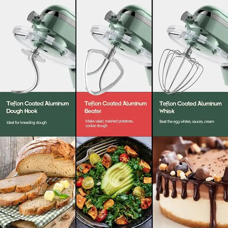 Stand Mixer Manufacturer - Stainless Steel Multifunctional Metal Body Food Processor