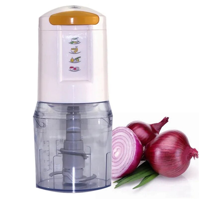 Food Processor Manufacturer - Household Electric Chopper Vegetable Cutting with Plastic Container