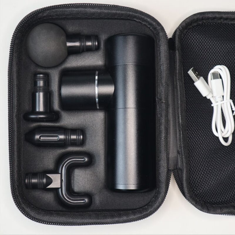 Massage Gun Manufacturer - Support Dropshipping Motor Aluminum 50DB Quiet 4 Speed Brushless