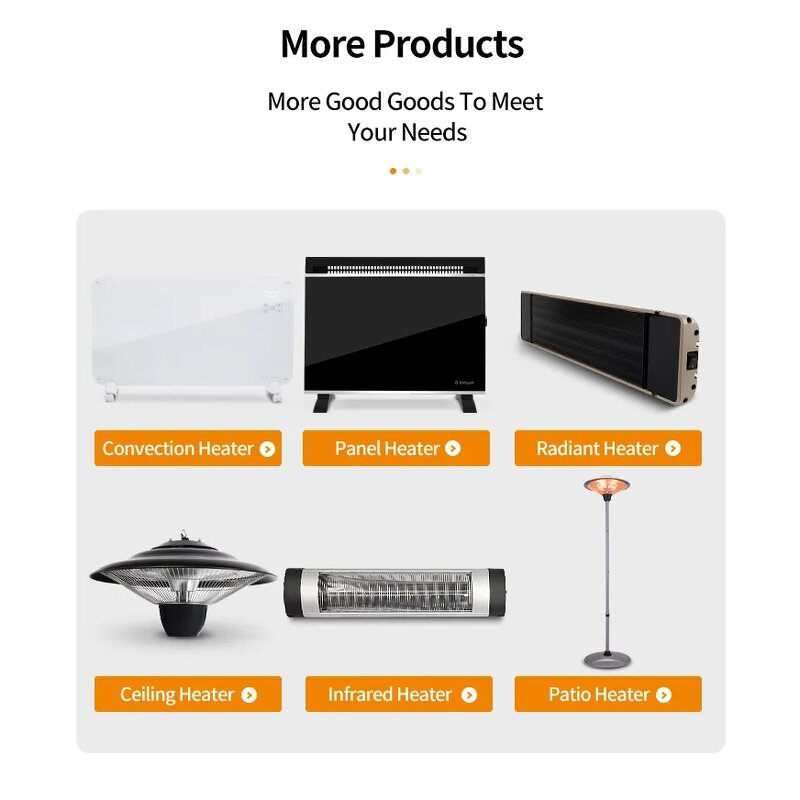 Panel Heater Manufacturer - Wall Bathroom Electric Convector Wifi Aluminum Fast Heating