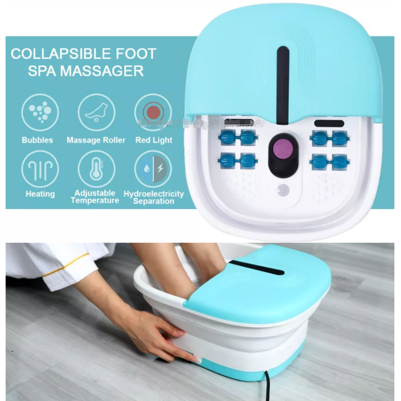 Foot Spa Bath Massager Manufacturer - Electric Pedicure Detox Ionic Shiatsu Washing Collapsible