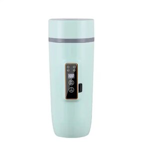 Car Heating Cup Manufacturer - Portable Stainless Steel Water Warmer Bottle LCD Display
