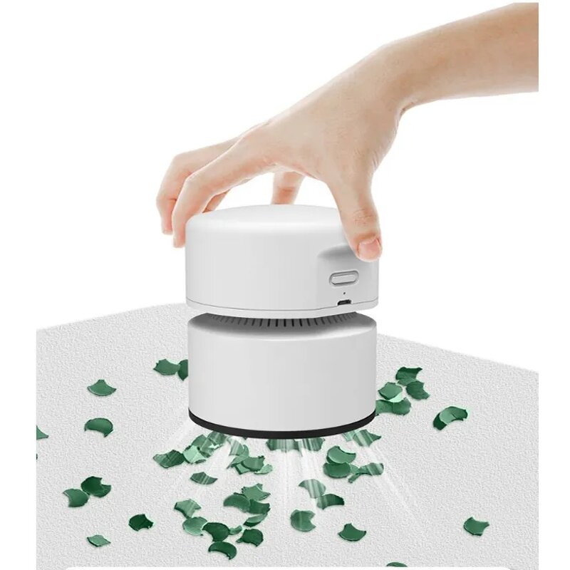 Vacuum Cleaner Manufacturer - New Portable 1800mAh Dry Dust Sweeper Small Desktop Mini