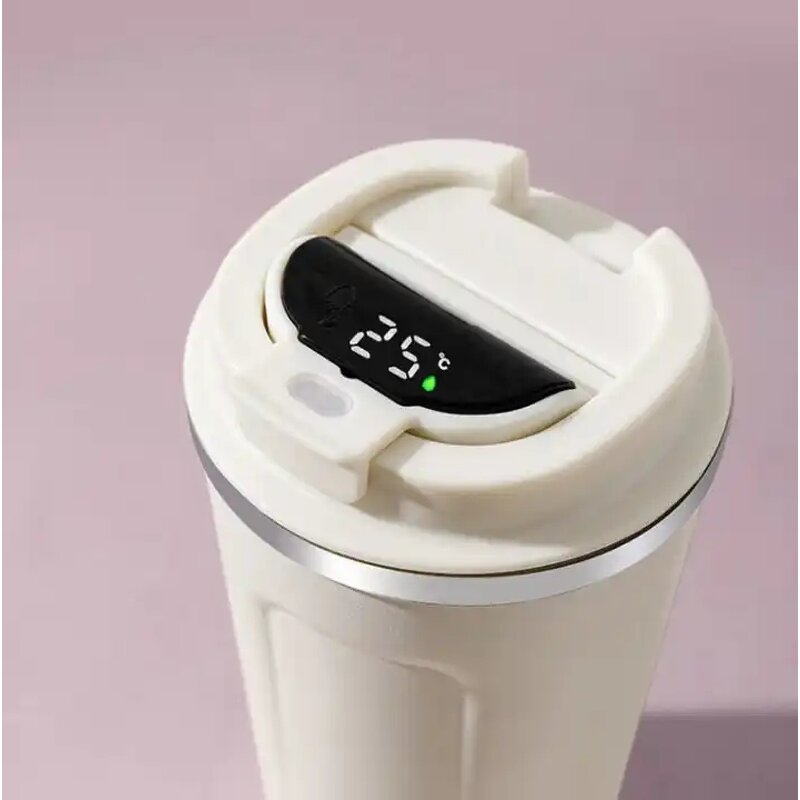Coffee Tumbler Manufacturer - Smart LED Temperature Display Double Wall Vacuum Insulated
