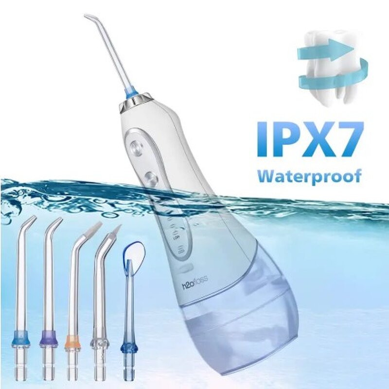 Oral Irrigator Manufacturer - Portable Waterjet Floss IPX7 Waterproof 5 Modes Upgraded Wireless