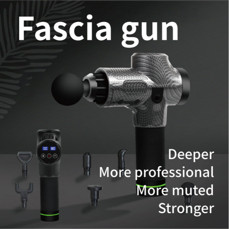 Massage Gun Manufacturer - Best-Selling 24V 30 Speed Touch Screen Carbon Fiber Shell