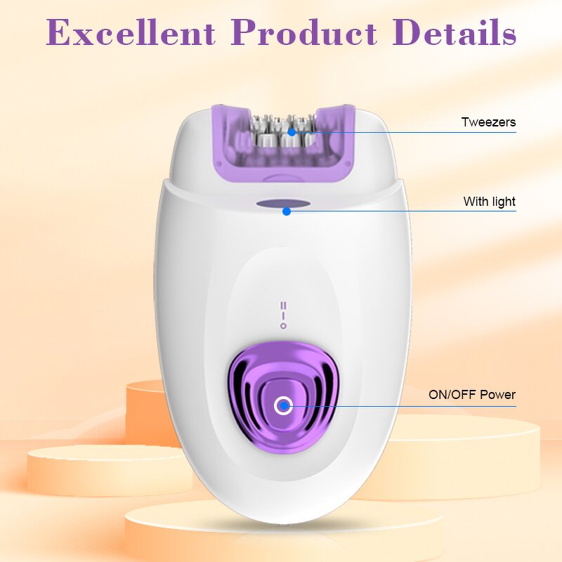 Epilator Manufacturer - Rechargeable 2 in 1 Type-C Hair Removal Professional for Women