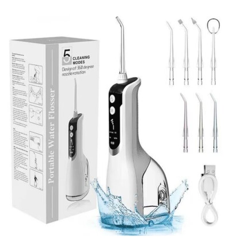 Oral Irrigator Manufacturer - Portable Waterjet Floss IPX7 Waterproof Upgraded Wireless