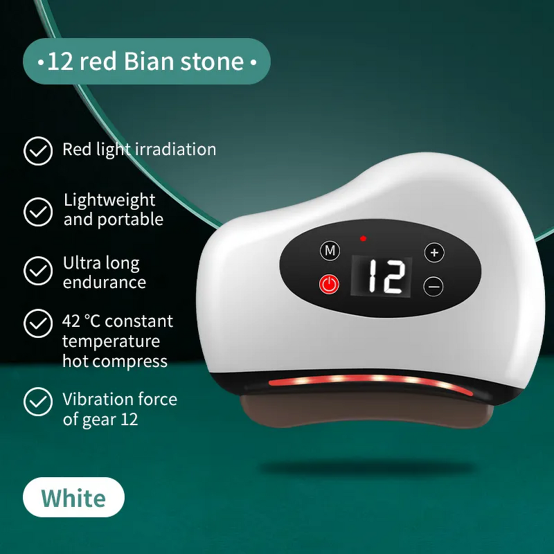 Facial Massage Tool Manufacturer - Popular Electric Bian Stone Scraping Gua Sha Vibration