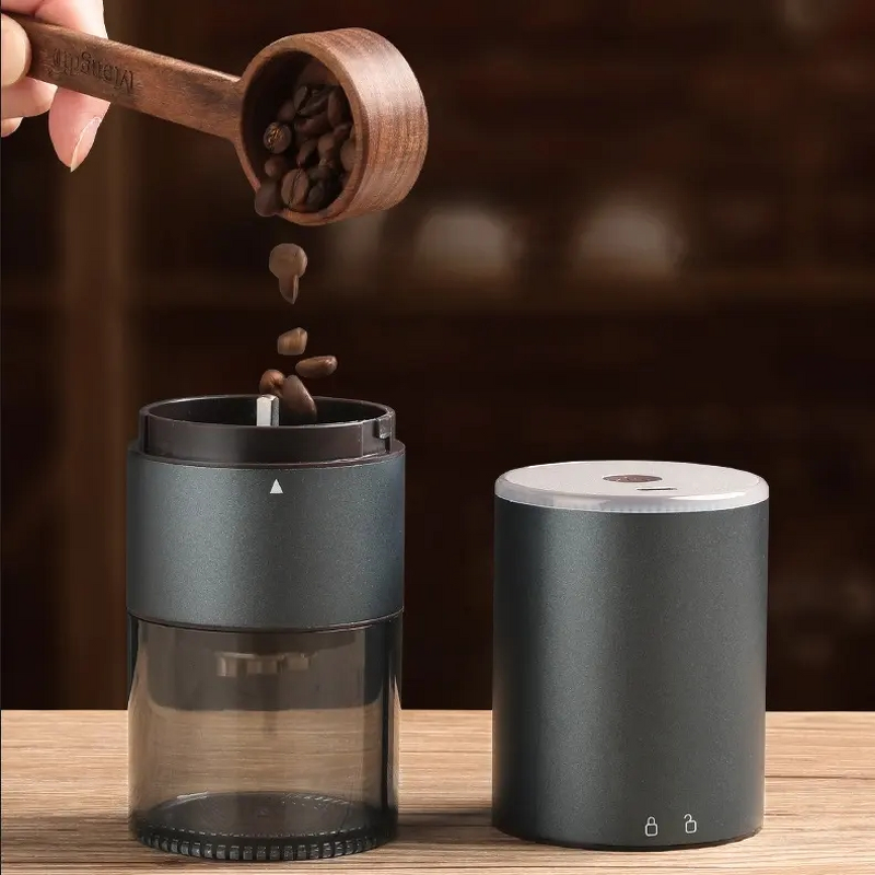 Coffee Grinder Manufacturer - Small Mini Home with Adjustable Press Quick Charge Cordless