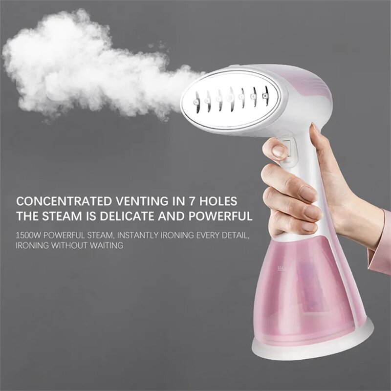 Garment Steamer Manufacturer - Portable 1500W Travel 300Ml Big Capacity Handheld and Iron