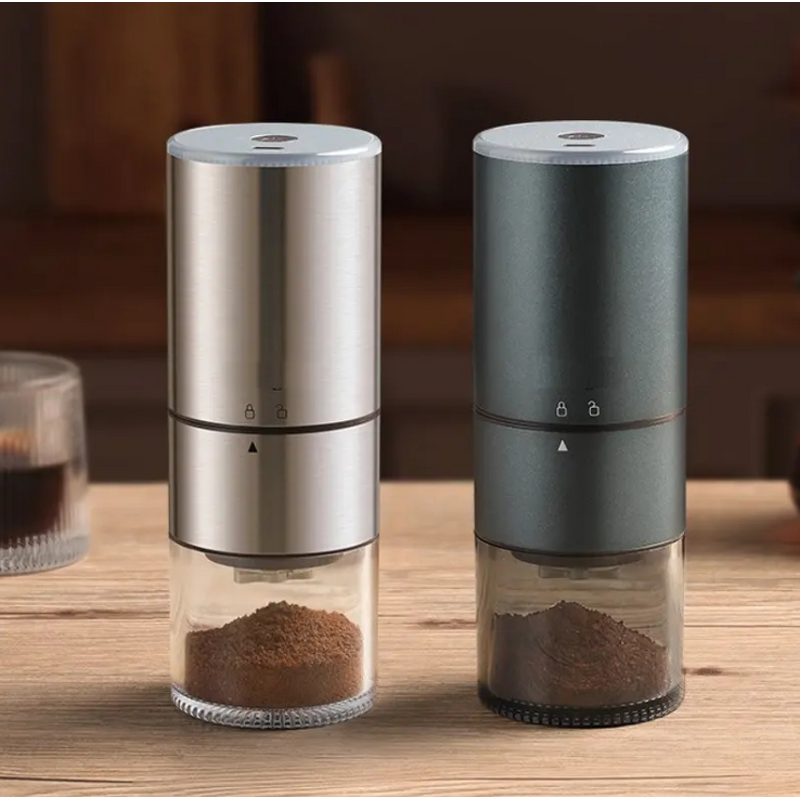 Coffee Grinder Manufacturer - Small Mini Home with Adjustable Press Quick Charge Cordless