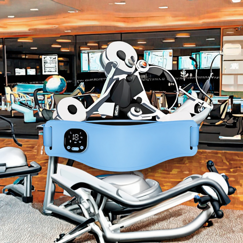 Massage Belt Manufacturer - Portable Wireless Remote Control Waist Heat Vibration EMS Pulse