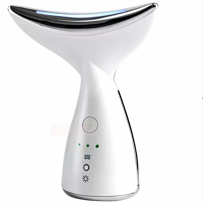 LED Facial Massager - 2025 Home Use - Vibrating Anti Aging Firming Wrinkle Remover Neck Lift