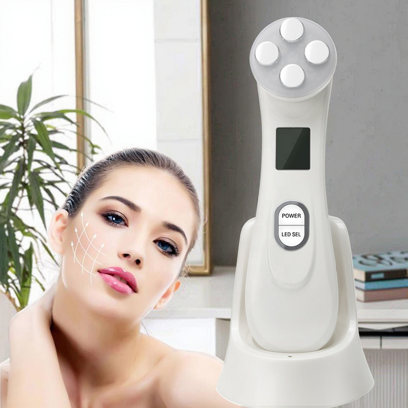 RF EMS Facial Tool - DS DS-V09 - Handheld Ultrasonic Vibration Ion Toning Acne Tightening