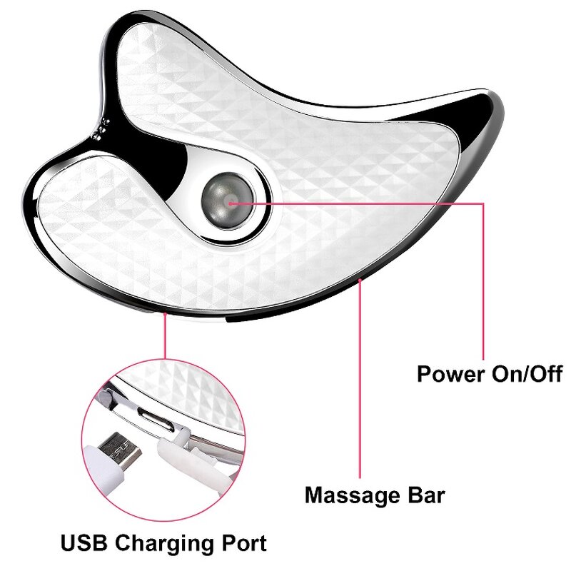 3D Roller Face Slimmer - Home Y Shape - 360 Rotate Thin Face Skin Tightening Face Lift