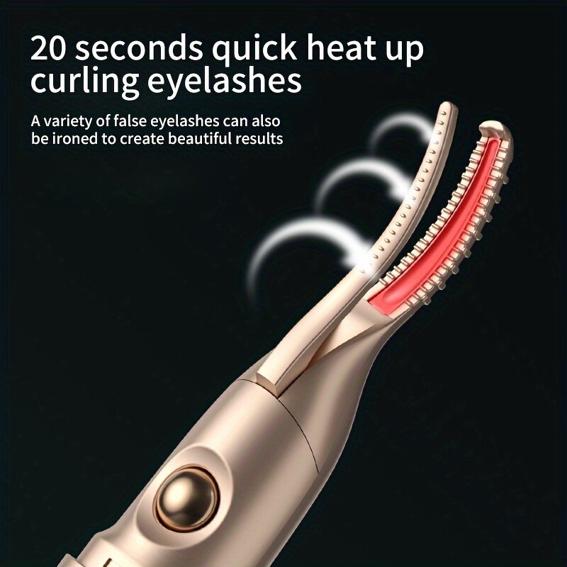2 in 1 Beauty Tool - Factory Supplier - Type-C Eyebrow Trimmer Heated Eyelash Curler