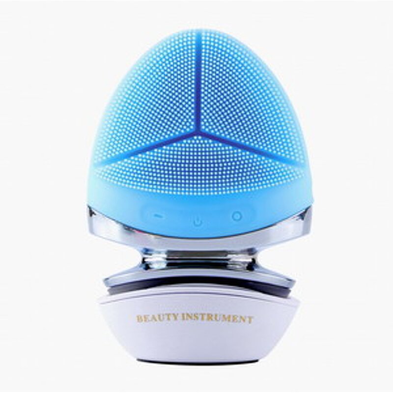 Silicone Facial Cleansing Brush - 2025 Hot - High Frequency Vibration Home Skin Rejuvenation