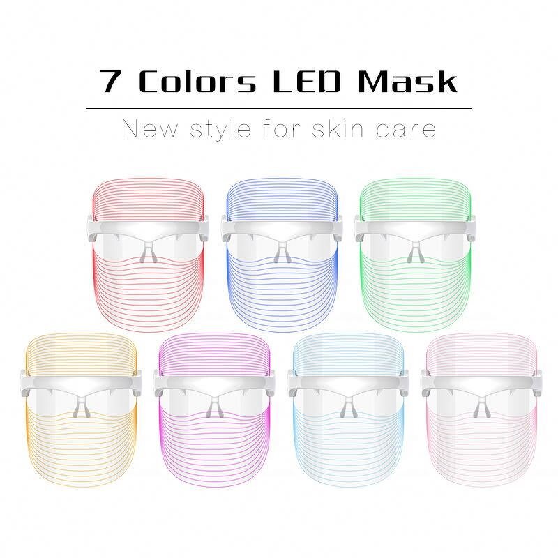 7D Far Infrared Facemask - Home Facial PDT - Rejuvenation Photon Skincare Flex Light Led