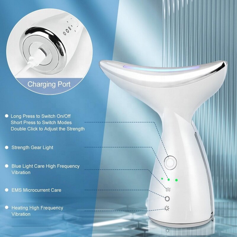 Electric Face Lift Device - Home Use - Neck Massager Beauty Instrument Face Tightening Lift