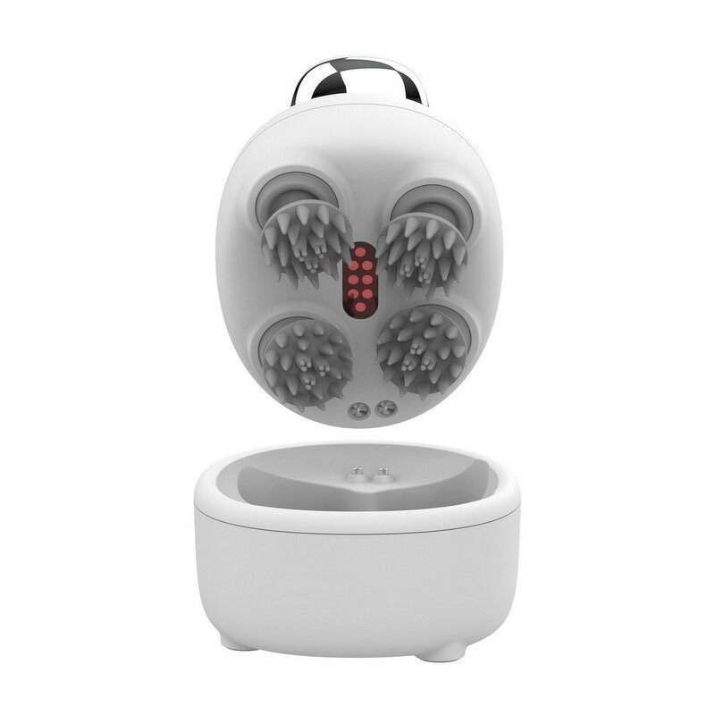 Smart Scalp Massager - 2025 Portable - Heated Head Massage Brush Stress Relief Electric