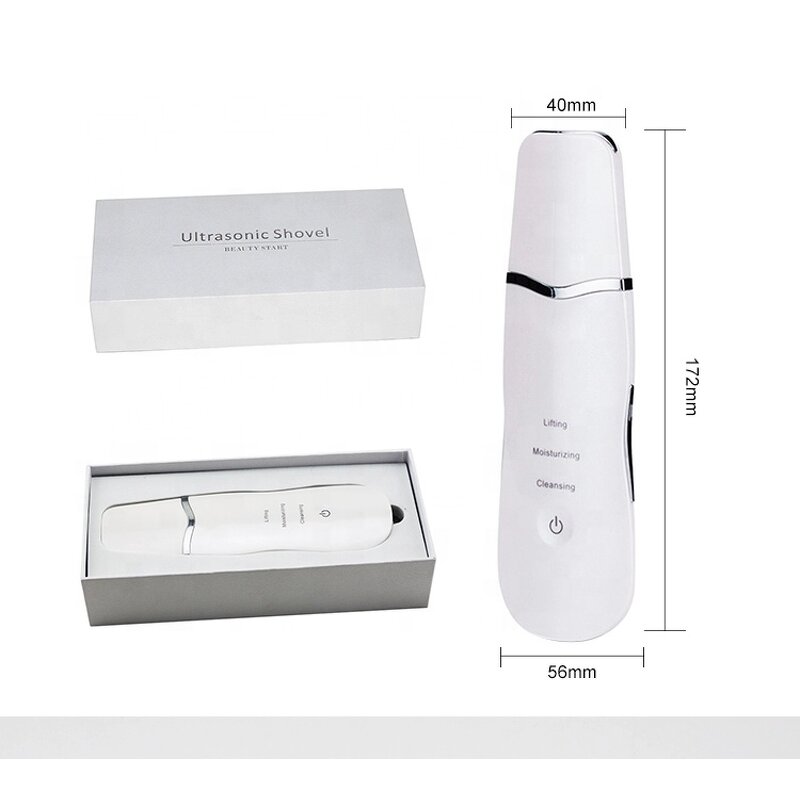 Electric Facial Scrubber - 2025 Professional - Deep Cleaning Head Exfoliating Massage