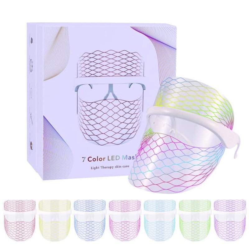 7 Color LED Therapy Mask - Wholesale - Home Salon Equipment Facial Skin Care Light Mask