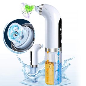 Electric Vacuum Machine - Portable - Acne Blackhead Removal Small Bubble Facial Body Tool