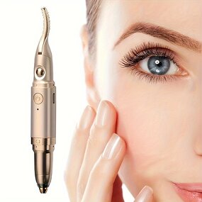 2 in 1 Beauty Tool - Factory Supplier - Type-C Eyebrow Trimmer Heated Eyelash Curler