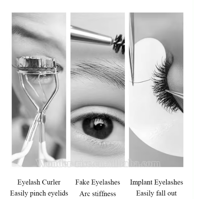 USB Eyelash Curler - Powered Electric - Heated Plastic Eye Lash Brush Makeup Curling