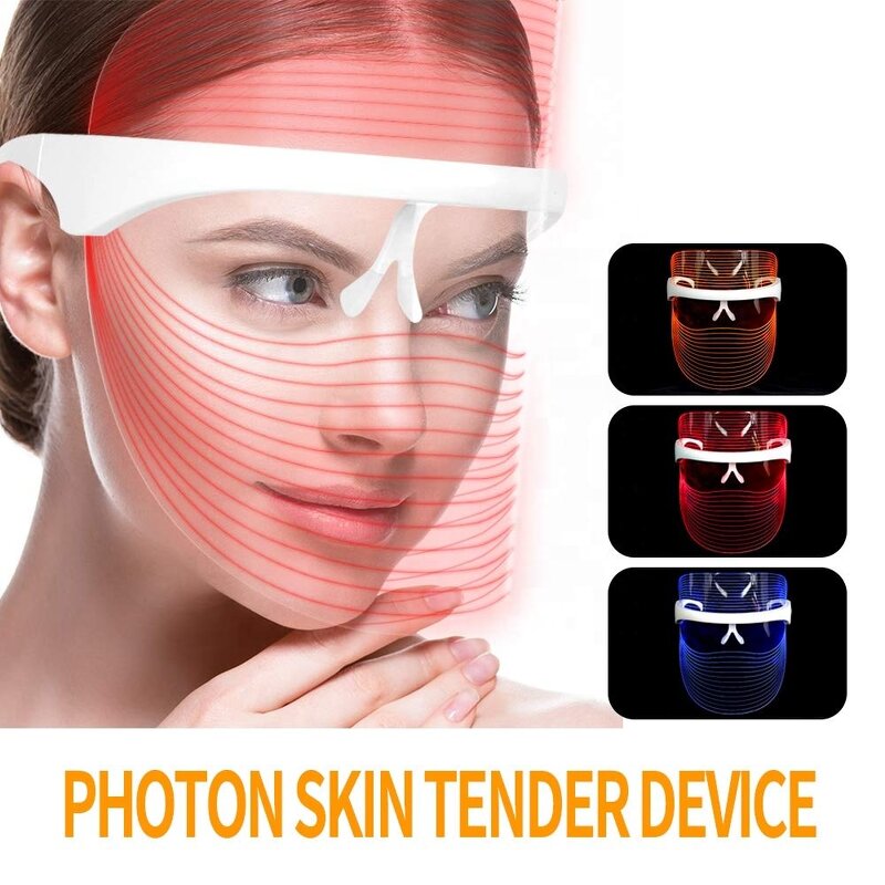 7 Colors LED Beauty Mask - Newest - Skin Rejuvenation Photon Anti-aging Face Light Therapy
