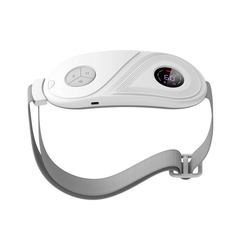 Menstrual Heating Belt - Portable ABS Electric - Desktop Handheld Warm Vibration Period Pain