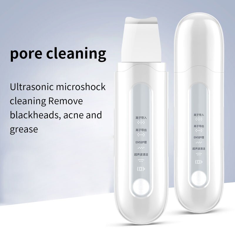 Ultrasonic Skin Scrubber - 2024 Trending - Multi Functional Peeling Shovel Blackhead Removal