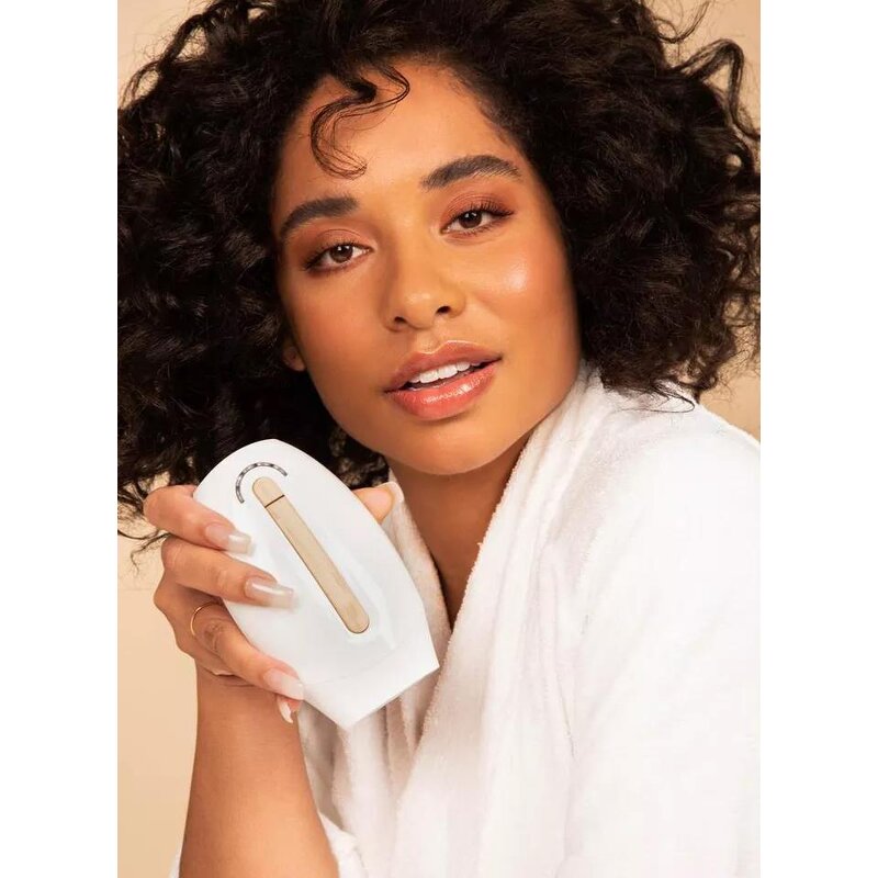 Laser Hair Remover - Wood Grain - Painless IPL Home Use Handheld Depilatory Device