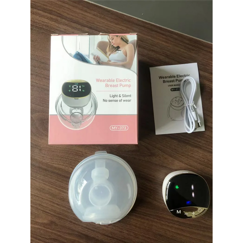 Wearable Breast Pump - Portable Handsfree - Automatic USB Wireless Mother Milk Extractor