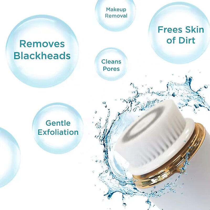 3 in 1 Electric Cleaning Machine - Handheld - Facial Cleansing Brush Body Massage Skin Care