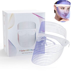7 Colors LED Light Mask - 2025 Newest - Red Light Anti Wrinkle Acne Skin Treatment Machine