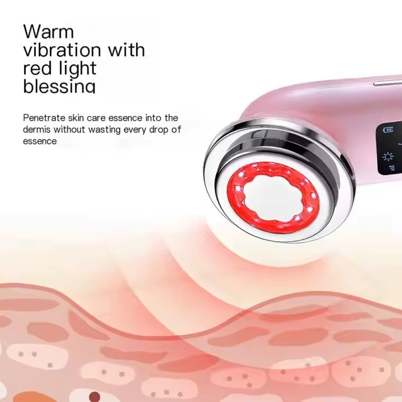 RF V Face Lift Device - 2025 Electric - Anti-aging 4 Colors Led Light Therapy Neck Beauty