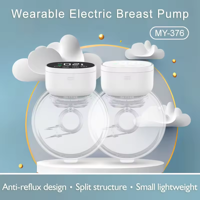Wearable Breast Pump - 2025 Home Use - Electric Hands Free Painless Low Noise Touch Screen