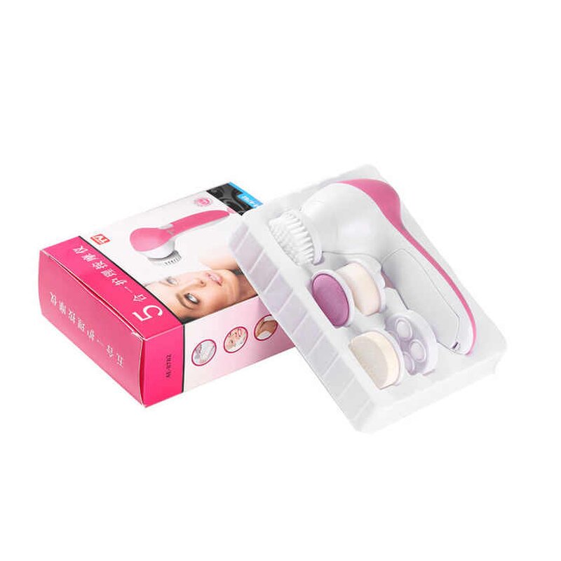 Electric Facial Cleansing Brush - Spin Cleanser - Rotating Spa Exfoliating Face Scrubber