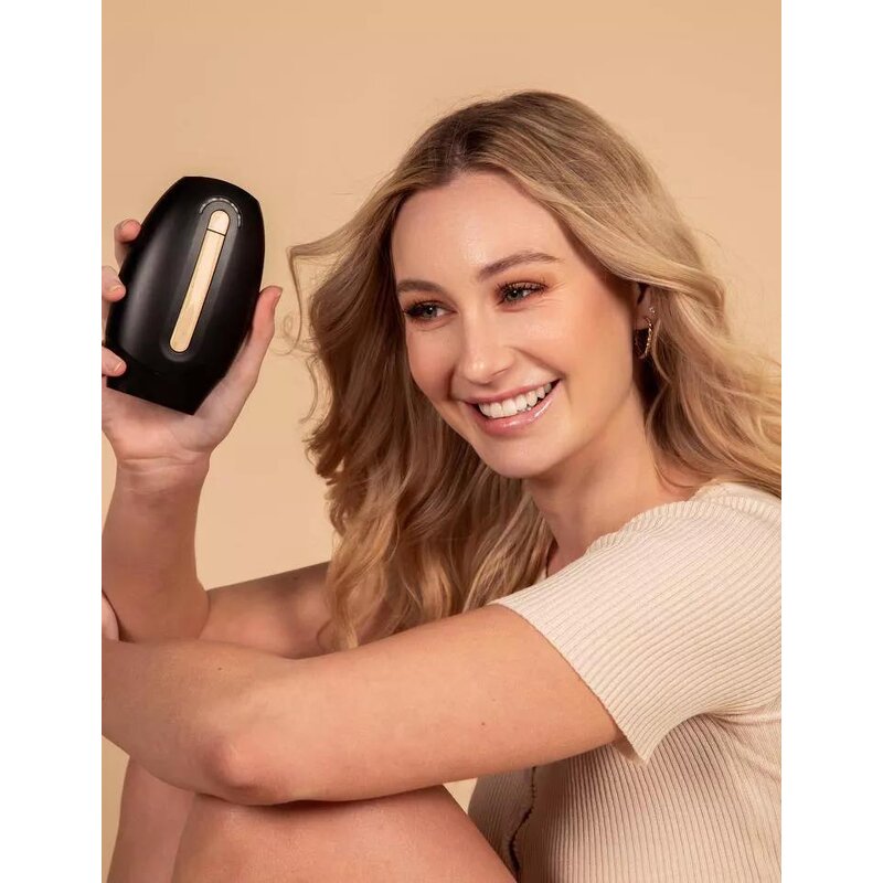 Laser Hair Remover - Wood Grain - Painless IPL Home Use Handheld Depilatory Device