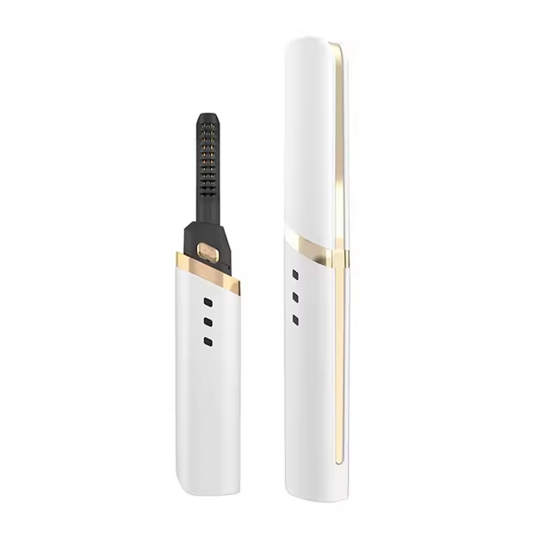 USB Eyelash Curler - Powered Electric - Heated Plastic Eye Lash Brush Makeup Curling
