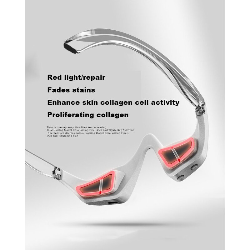 Led Photon Eye Massager - Portable Vibration - Eye Care Wrinkle Removal Skin Care Device