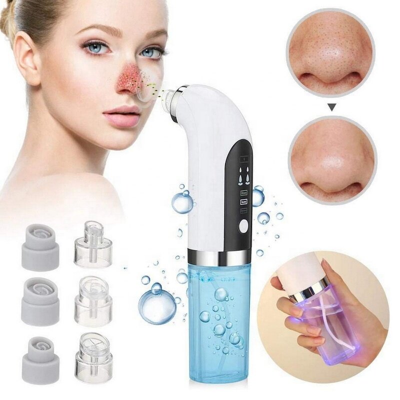 Bubble Blackhead Remover - Home Hot Selling - Rechargeable Electric Vacuum Nose Face
