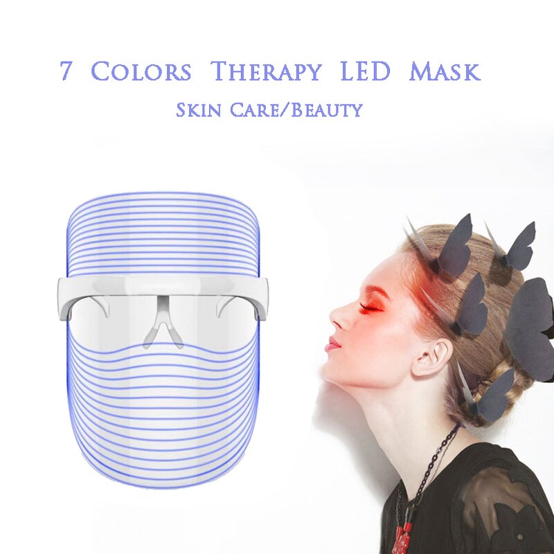 7 Color LED Therapy Mask - Wholesale - Home Salon Equipment Facial Skin Care Light Mask