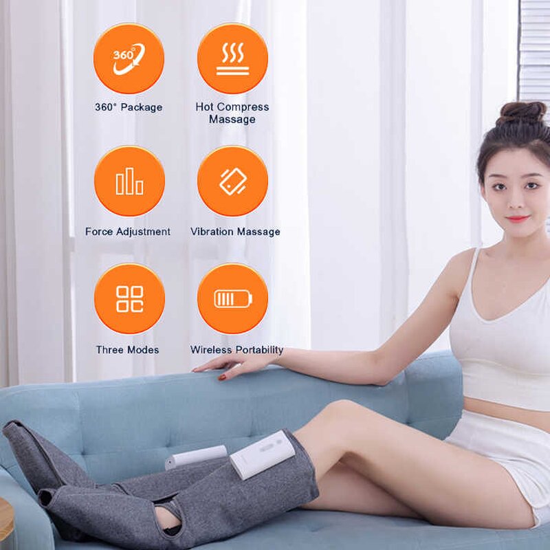 Air Compression Leg Massager - Manufacturer - Smart Portable air Relax Professional