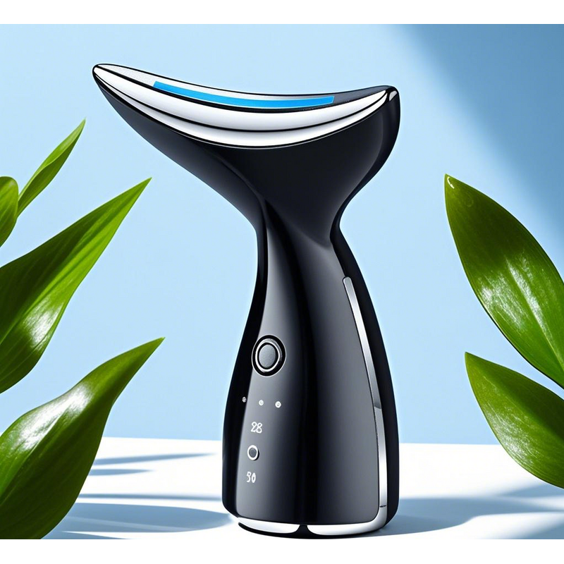 LED Facial Massager - 2025 Home Use - Vibrating Anti Aging Firming Wrinkle Remover Neck Lift