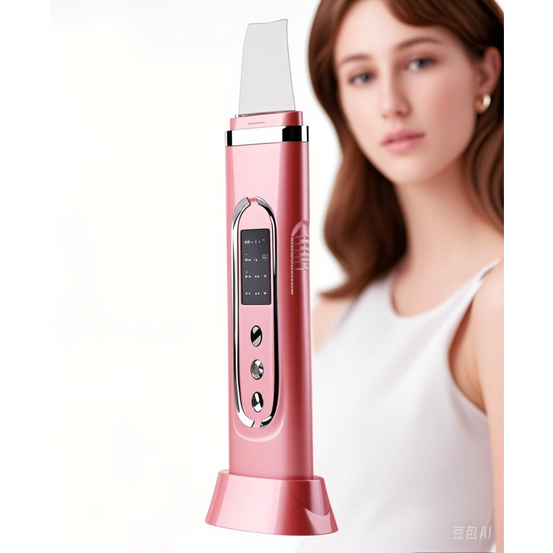 Facial Spatula - Ultrasonic - Deep Cleansing Pore Extraction Serum Infusion Anti-Aging