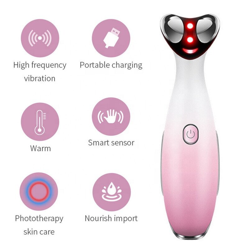 RF Eye EMS Device - Dark Circle - Rechargeable Facial Eye Lip Beauty Lifting Device