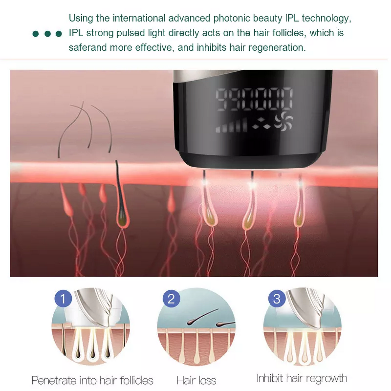 Laser Epilator - 2024 New Trending - Ice and Snow Cooling Leg Body Painless Hair Removal